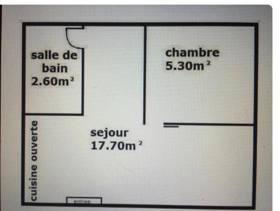Studio Le P'Tit Wims A 350 M De La Plage 维姆勒 外观 照片
